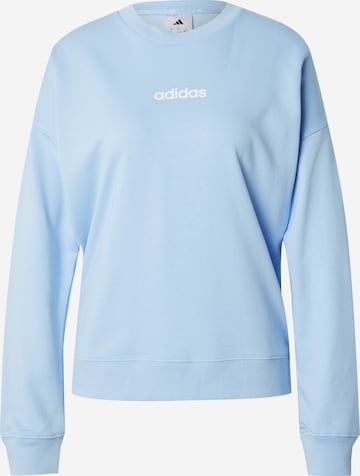 ADIDAS SPORTSWEAR Спортивный свитшот в Синий: спереди