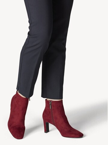 Bottines TAMARIS en rouge