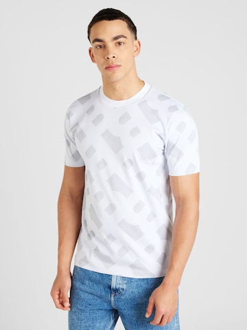 BOSS Green - Camiseta 'Tiburt' en blanco: frente