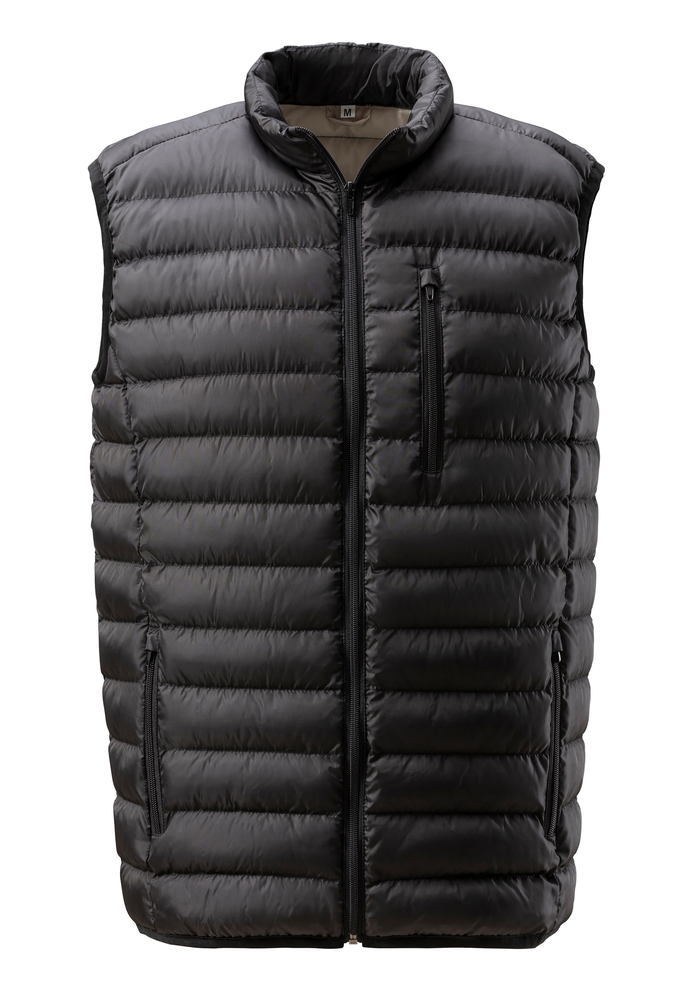 H.I.S Weste in Schwarz: Vorderseite