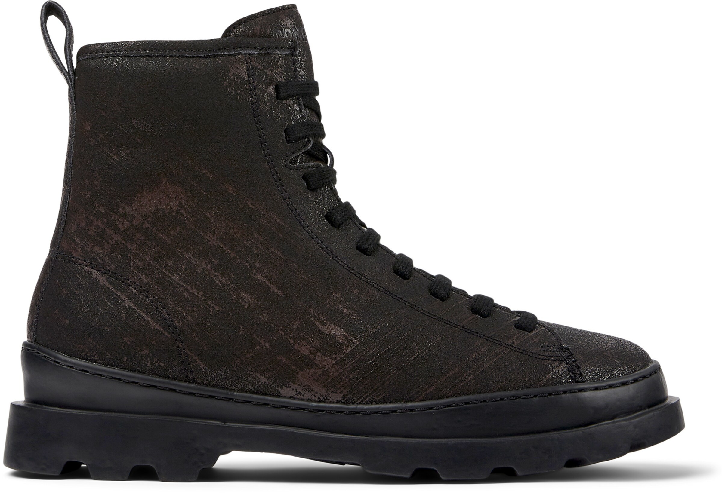 CAMPER Veterlaarsjes 'Brutus' in Zwart