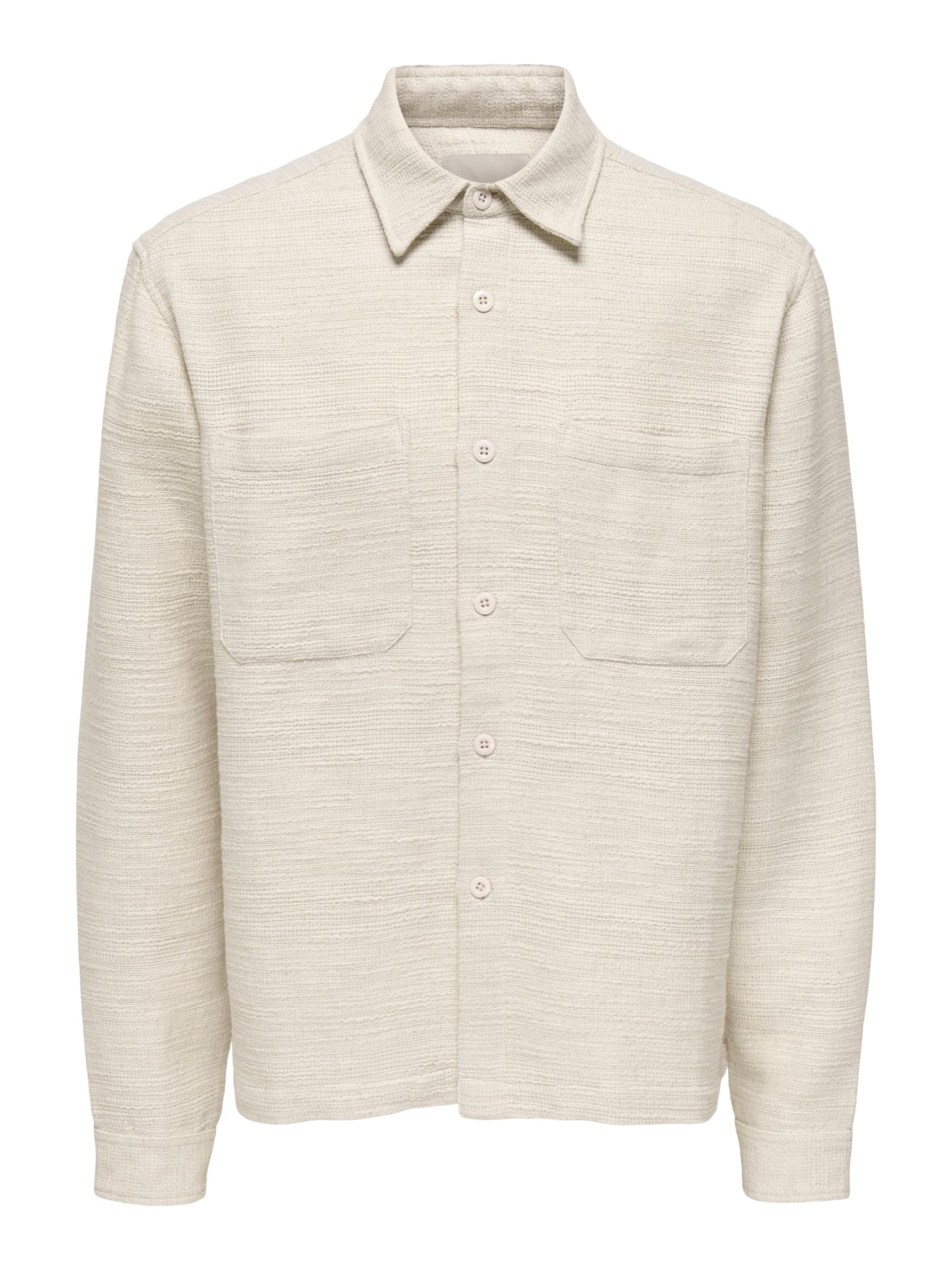 Only & Sons Chemise en beige, Vue avec produit