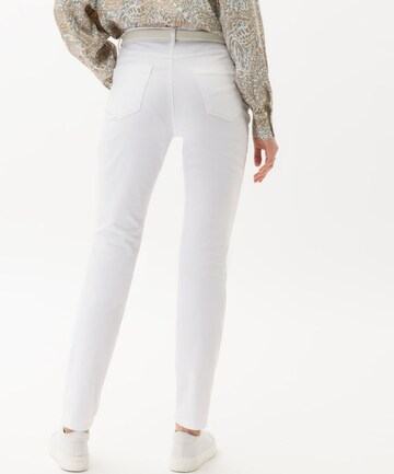 BRAX Regular Jeans 'CAROLA' in White: back