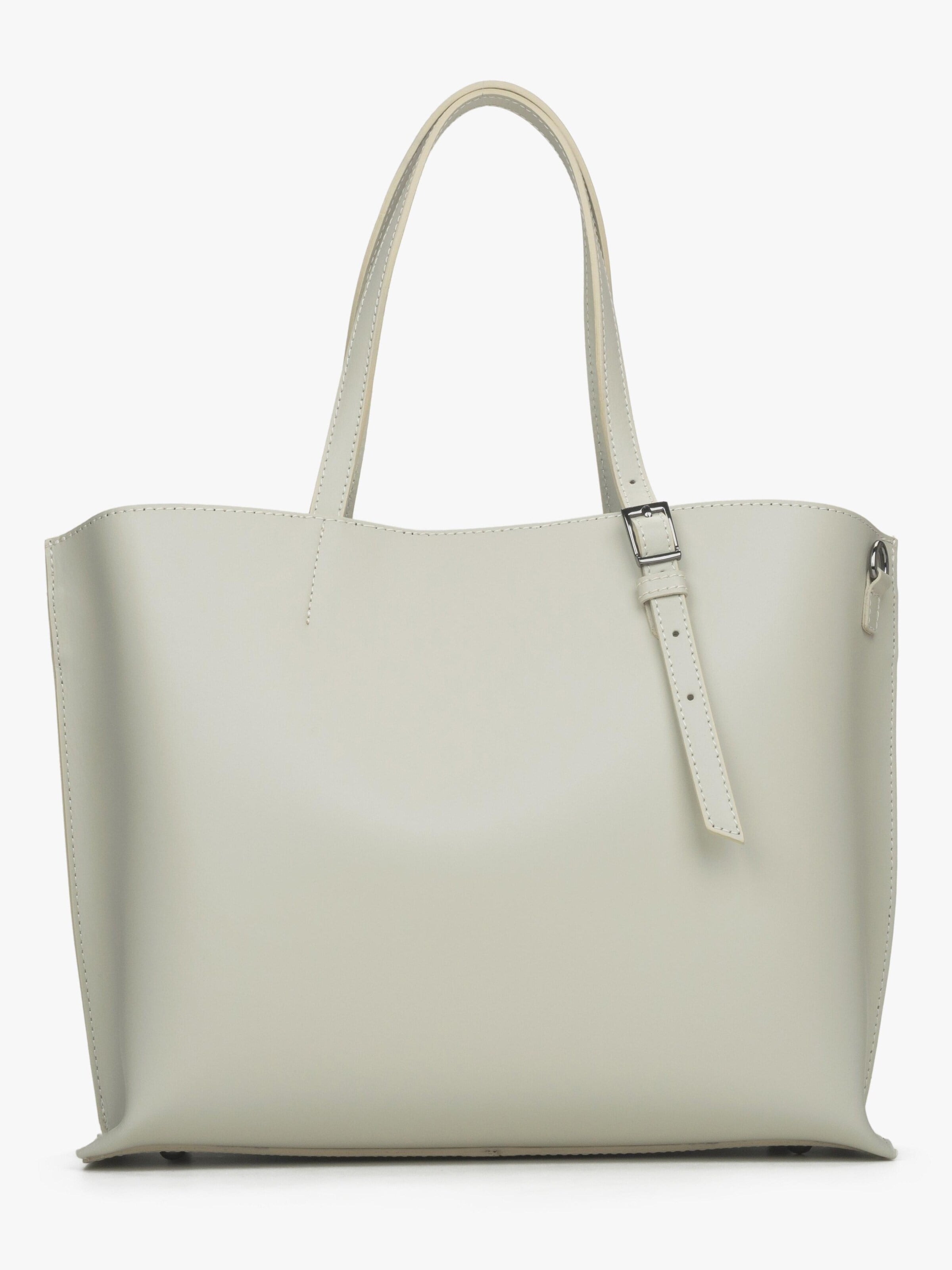 Estro Shopper '1185' in Beige: voorkant