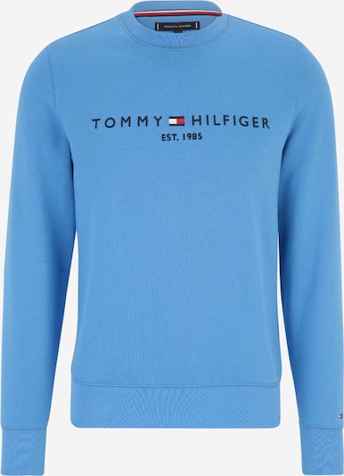 TOMMY HILFIGER Sweatshirt in Night blue / Sky blue / Red / White, Item view