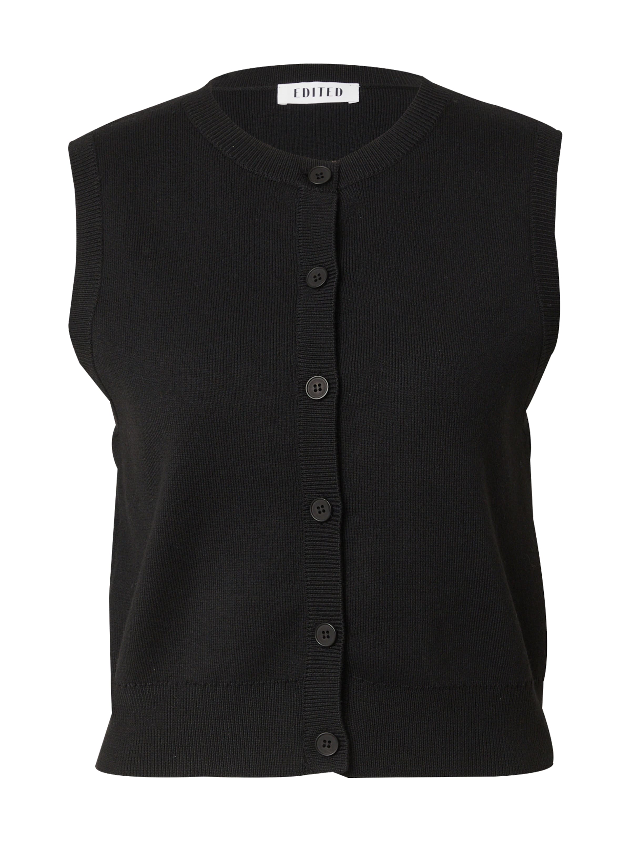 Pull-over 'Alisha' EDITED en noir : devant