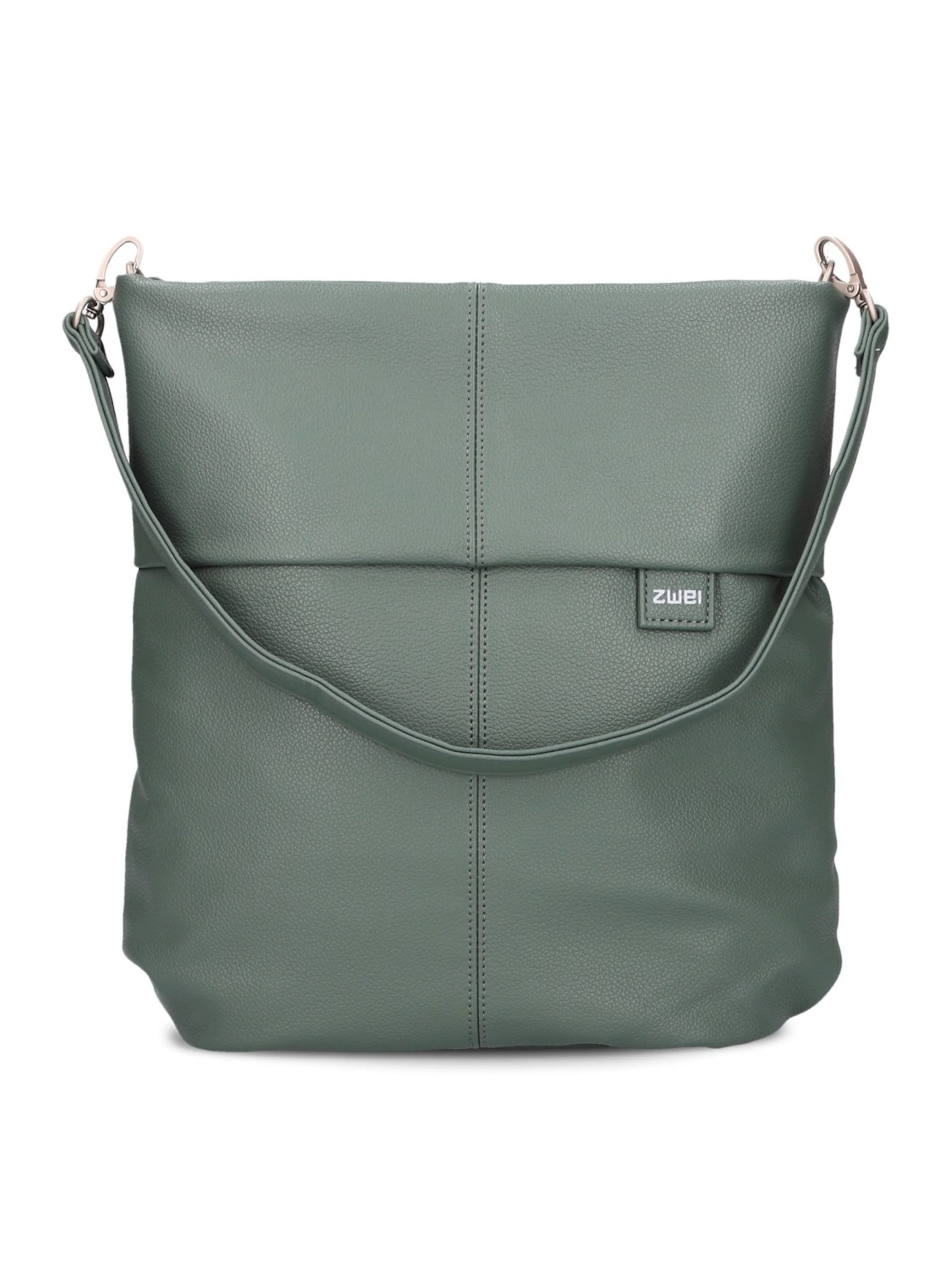 ZWEI - Bolso de hombro 'MADEMOISELLE.M M12' en verde