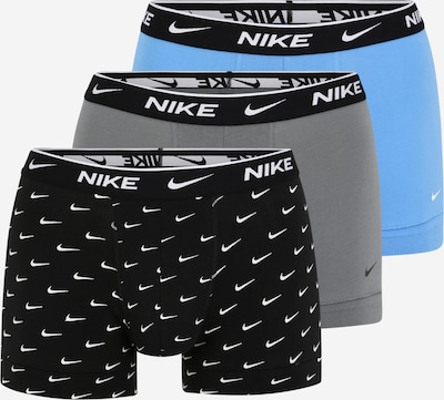 NIKE Sportunterhose 'Everyday' in blau / hellgrau / schwarz / weiß, Produktansicht
