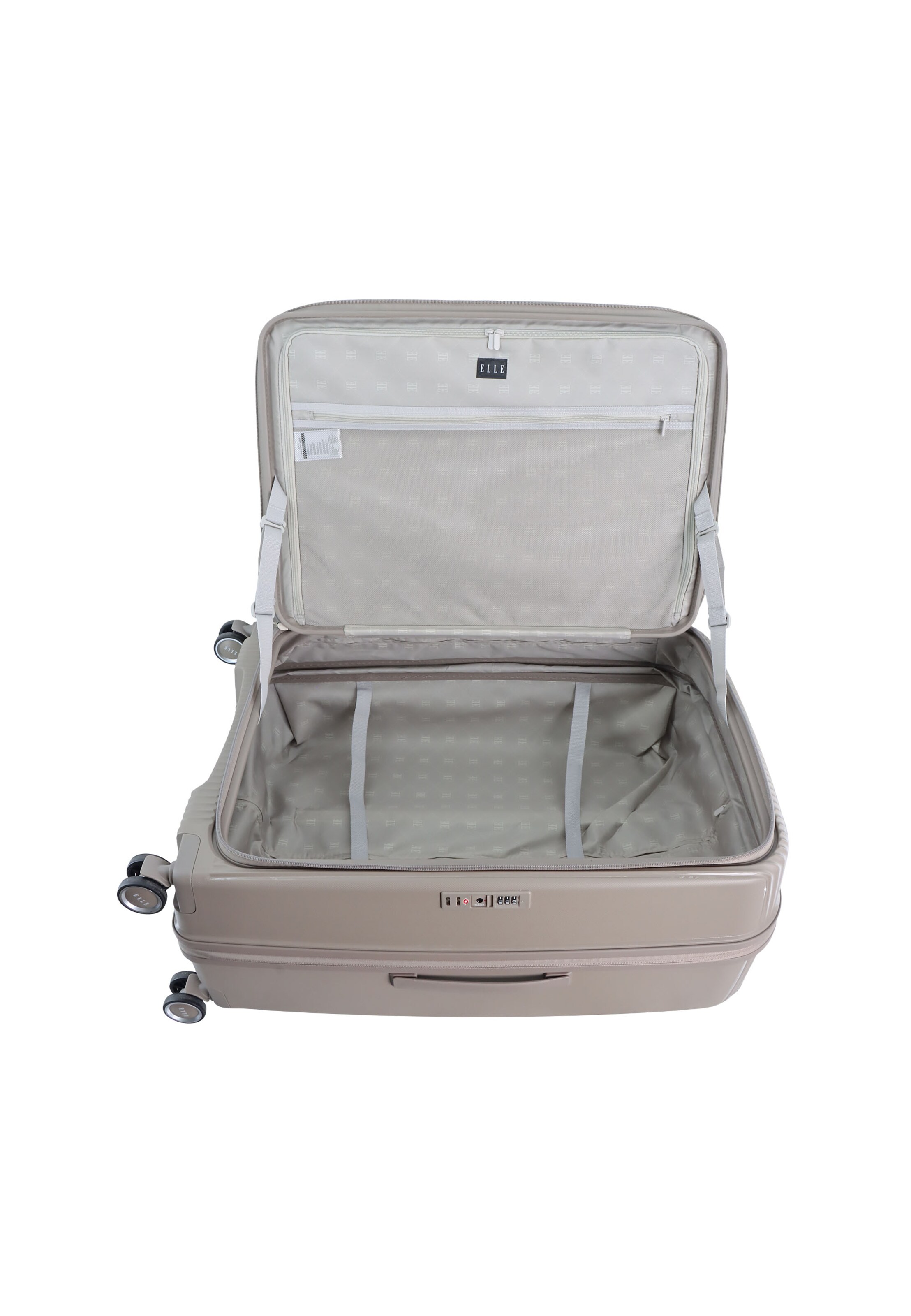 ELLE Suitcase Set 'Da'Vine' in Beige