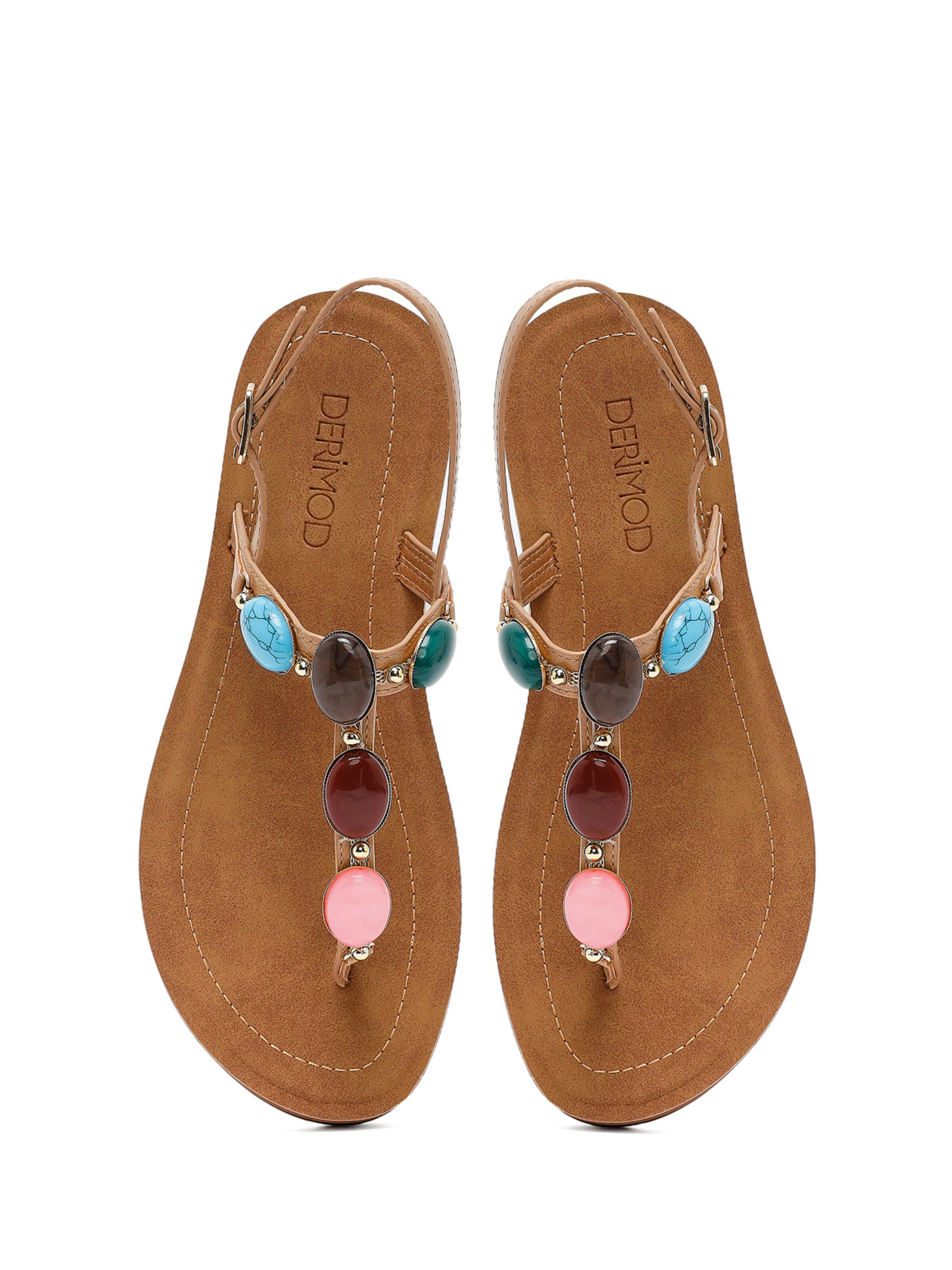 Derimod Sandals in Beige