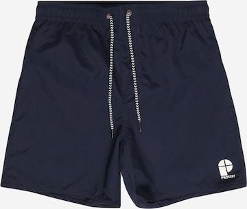 PROTEST Board Shorts 'Culture' in Blue: front