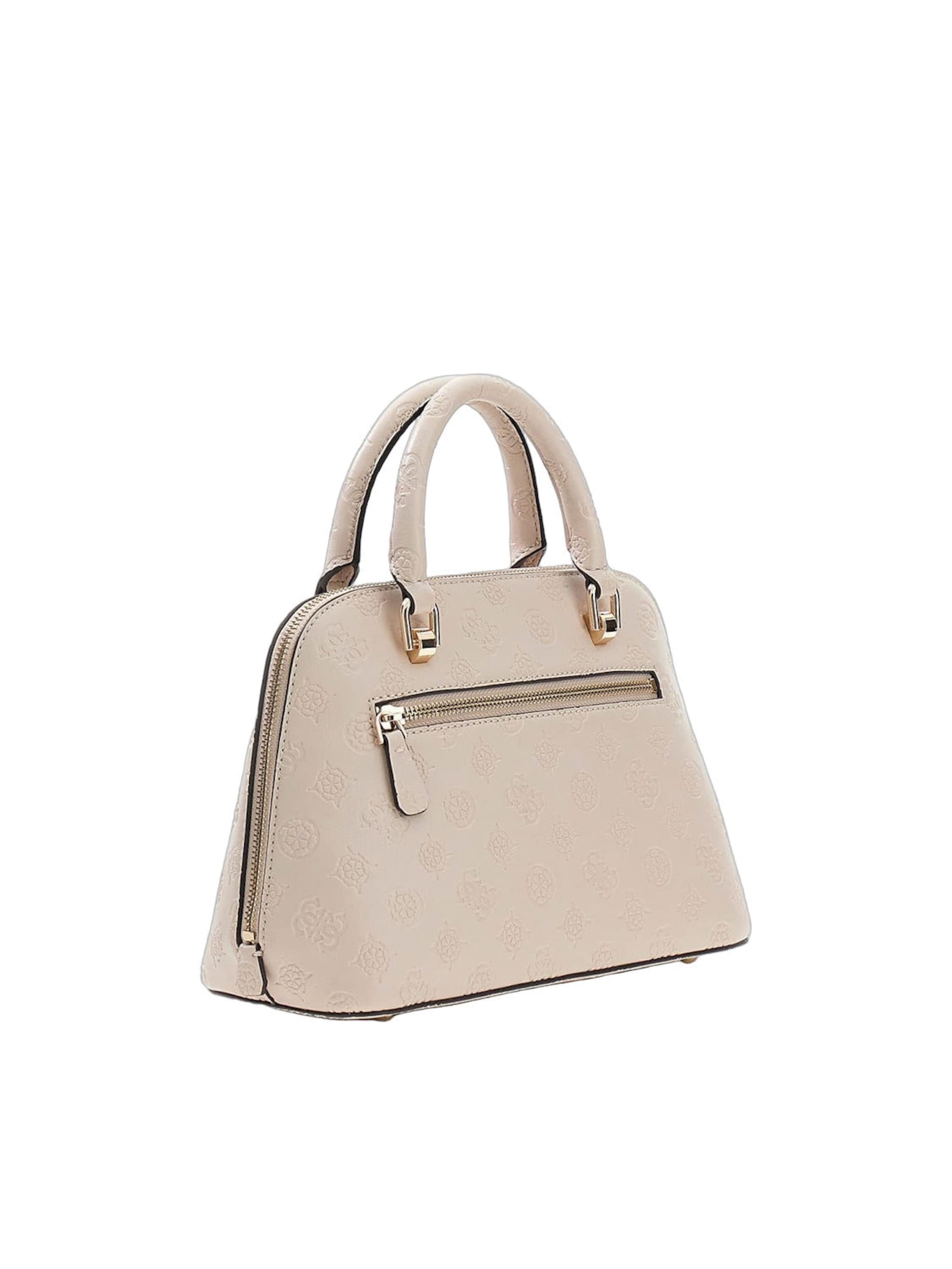 GUESS Sacs à main 'Guess Sac Bandoulière Dita Dome Satchel Light Taupe Logo' en One Size en noisette, Vue avec produit