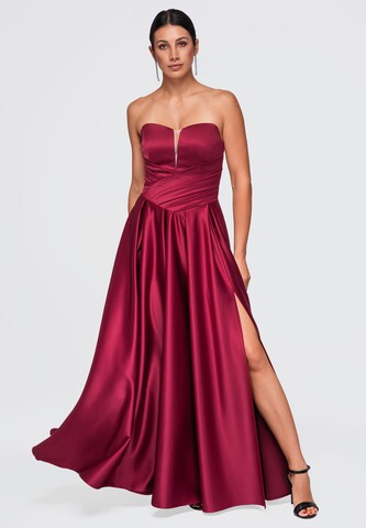 Ombre Evening dress in Red