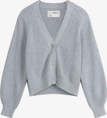 MELA Neuletakki 'Bhuma' värissä harmaa: etupuoli