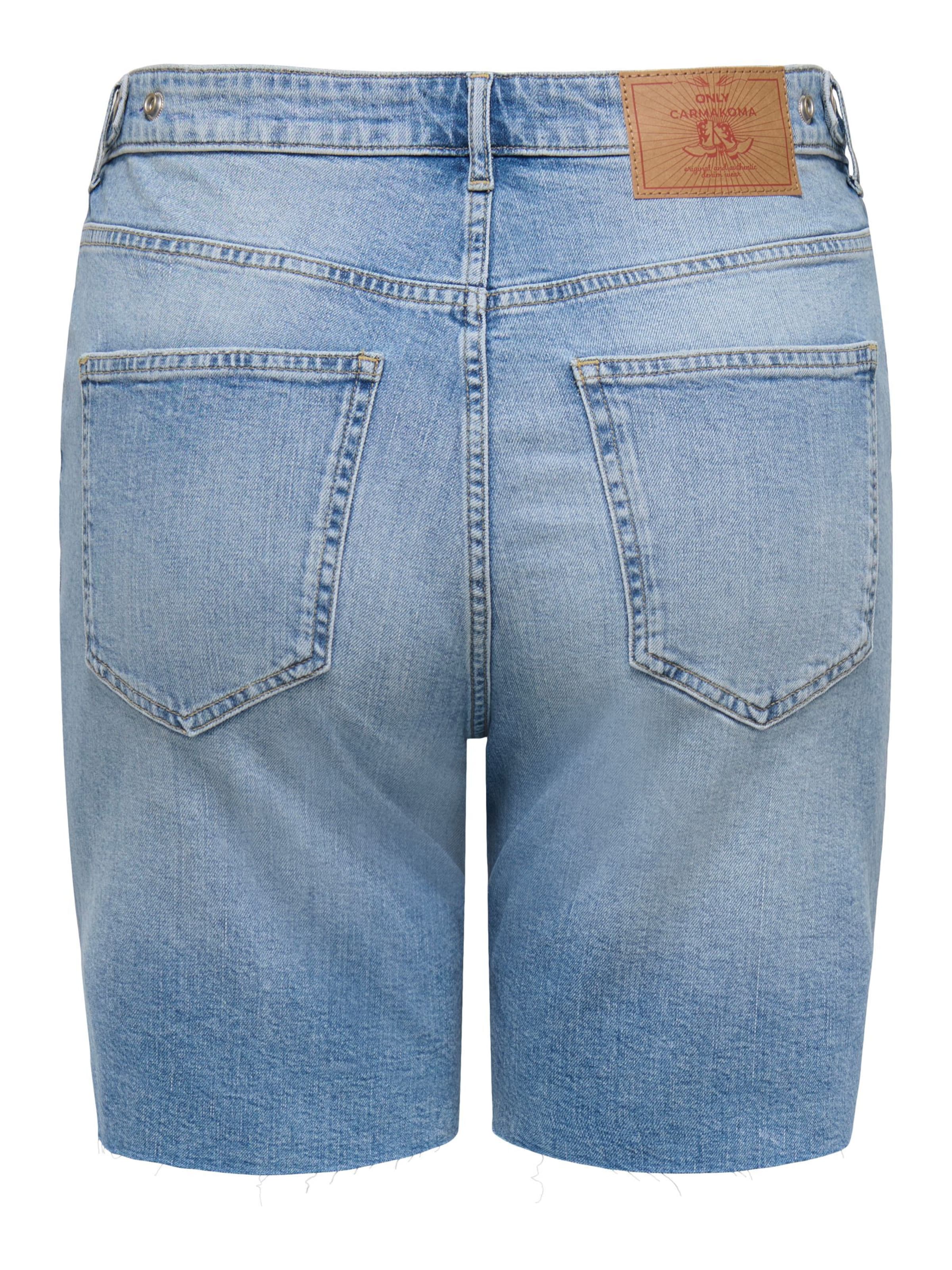 ONLY Carmakoma regular Jeans 'CARTokyo' i blå