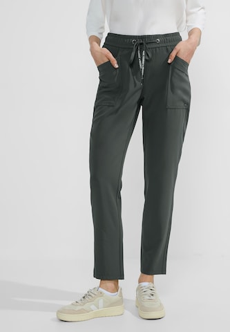CECIL Regular Pants in Grey: front