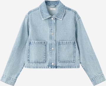 MANGO TEENPrijelazna jakna - plava boja: prednji dio