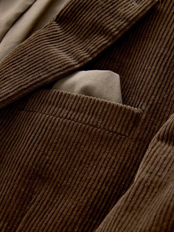 Next Regular Fit Sakko in Braun