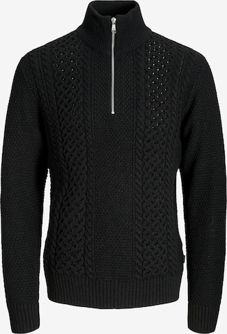 JACK & JONES Свитер 'Paul' в Черный: спереди