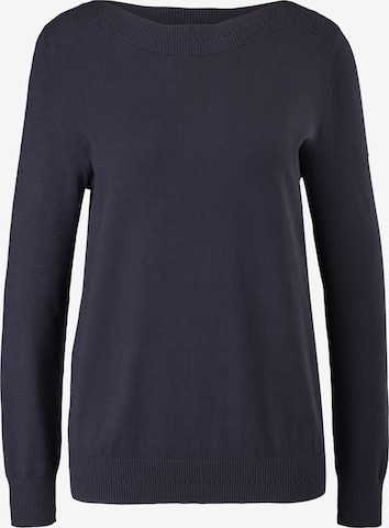 s.Oliver Sweater in Blue: front