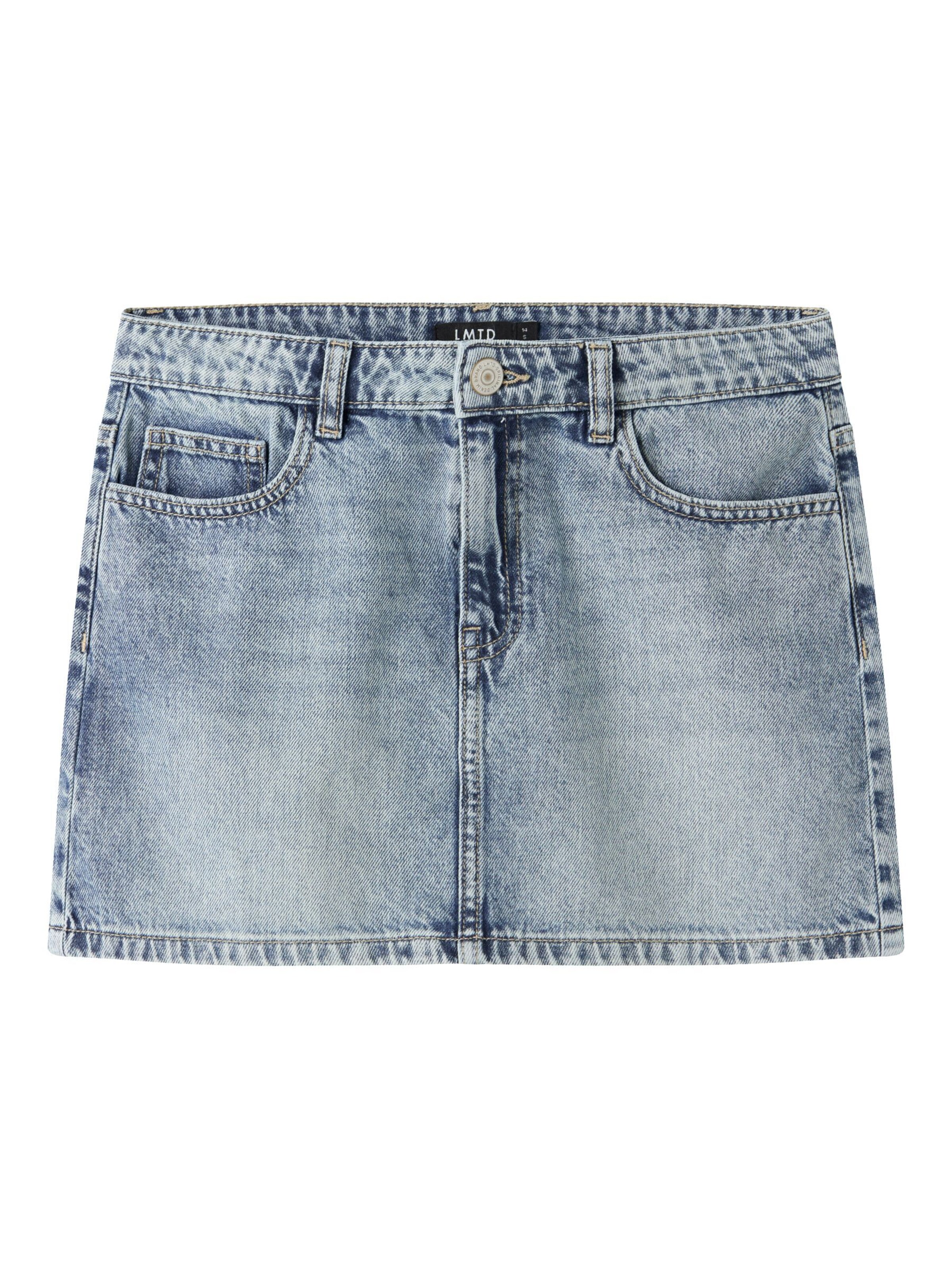Jupe LMTD en bleu : devant