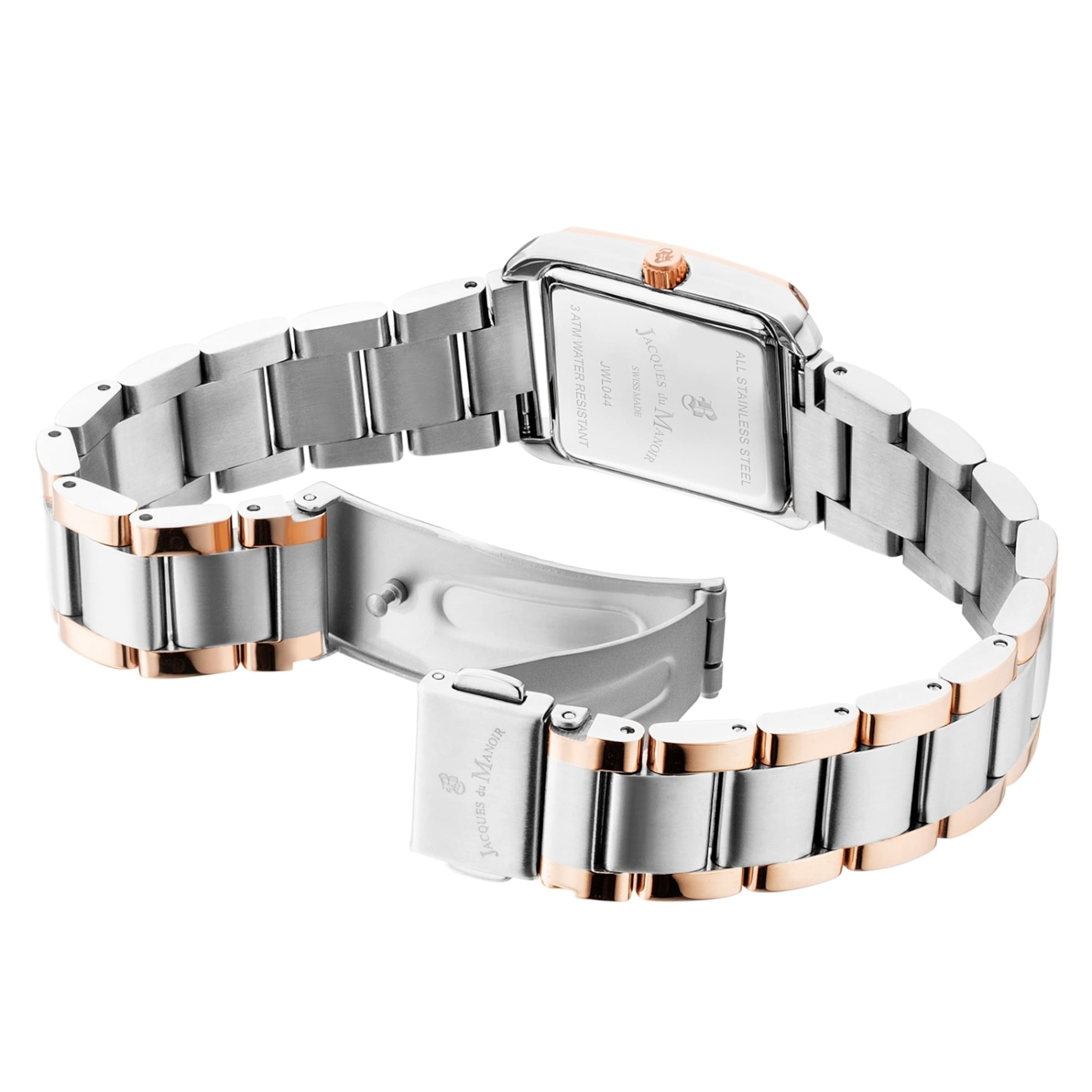 Jacques du Manoir Analoog horloge in Zilver