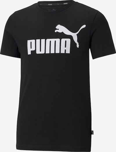 Tricou 'Essentials' PUMA pe negru / alb, Vizualizare produs