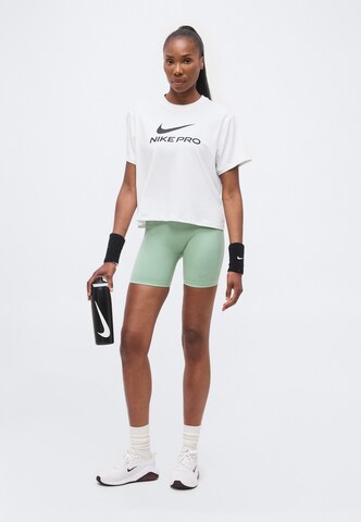 NIKE Skinny Sportnadrágok 'Pro' - zöld: elől