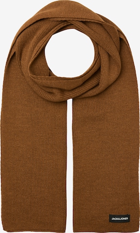 Sciarpa 'JACDna' di JACK & JONES in marrone: frontale