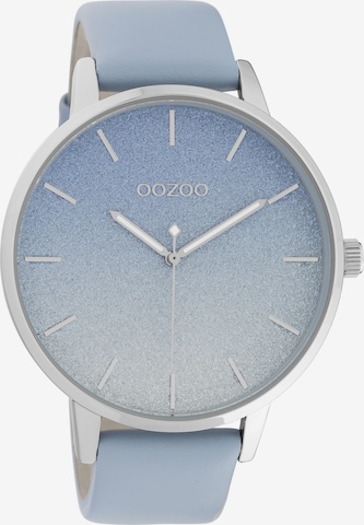 OOZOO Analog Watch in Blue: front