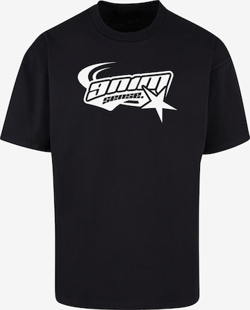 T-Shirt 9N1M SENSE en noir : devant