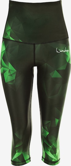Winshape Sportsbukse 'HWL202' i lysegrønn / mørkegrønn / hvit, Produktvisning