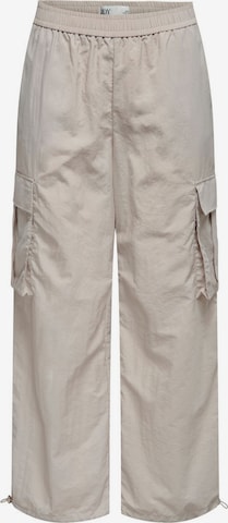Pantalon cargo JDY en gris : devant