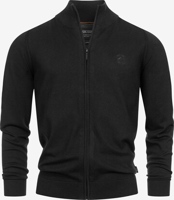 INDICODE Sweatjacke in Schwarz: predná strana