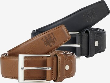 Jan Vanderstorm Belt 'Redbad' in Brown: front