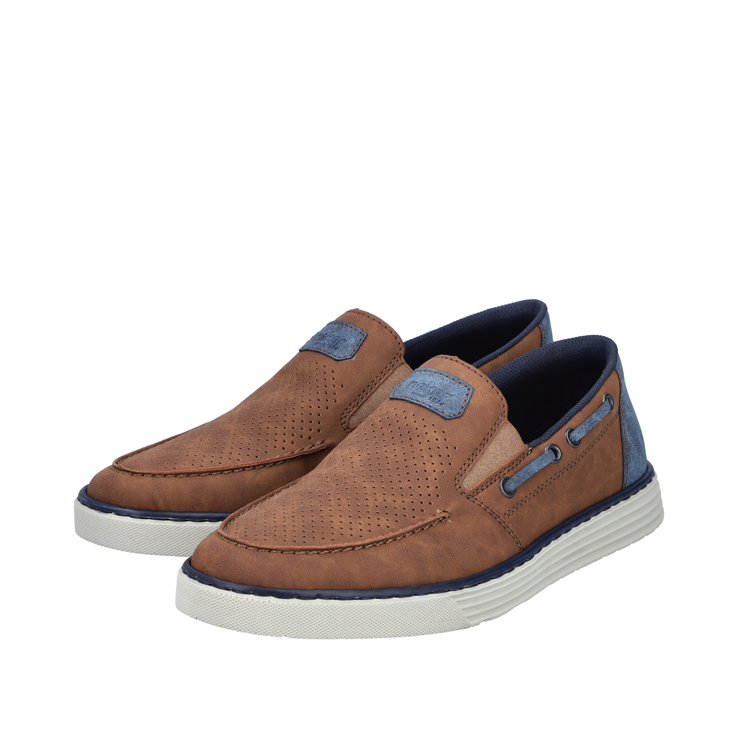 Rieker Slipper 'B2264' in Braun: Vorderseite