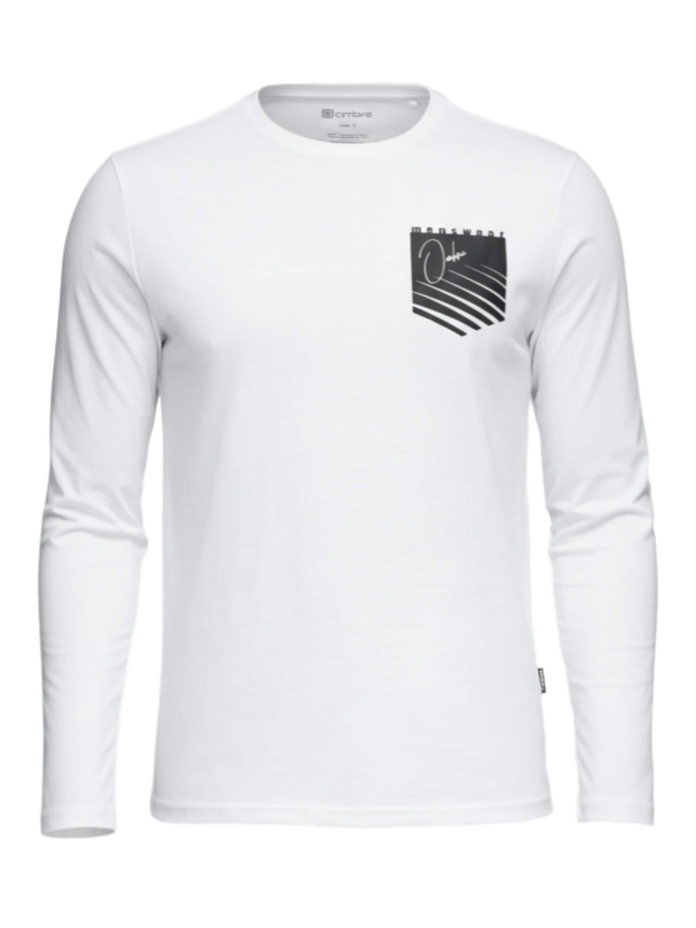 Ombre Shirt 'OM-LSPT-0118' in White: front