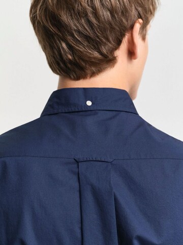 GANT Regular fit Overhemd in Blauw
