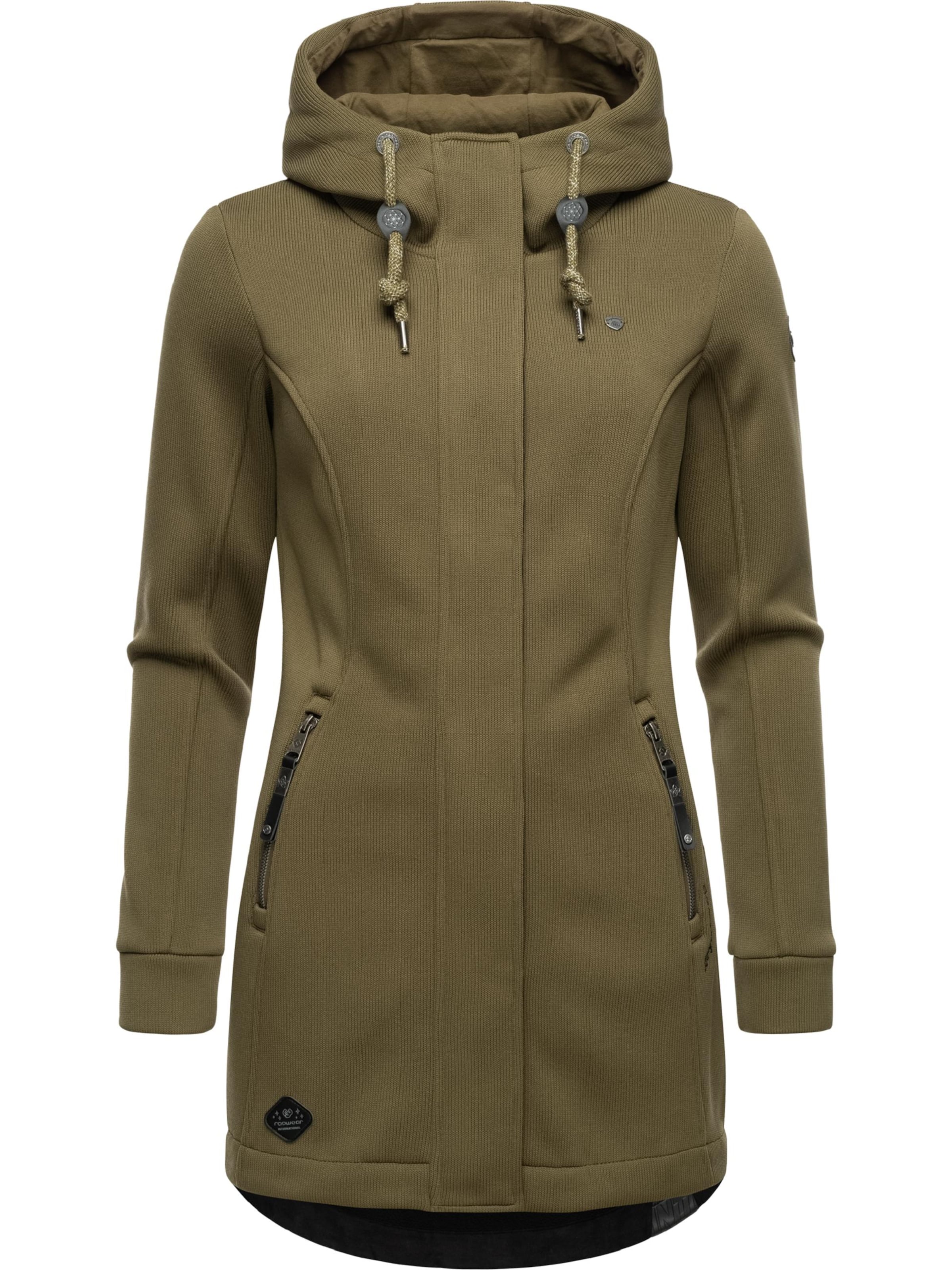 Ragwear Кофта на молнии 'Letti' в Зеленый: спереди