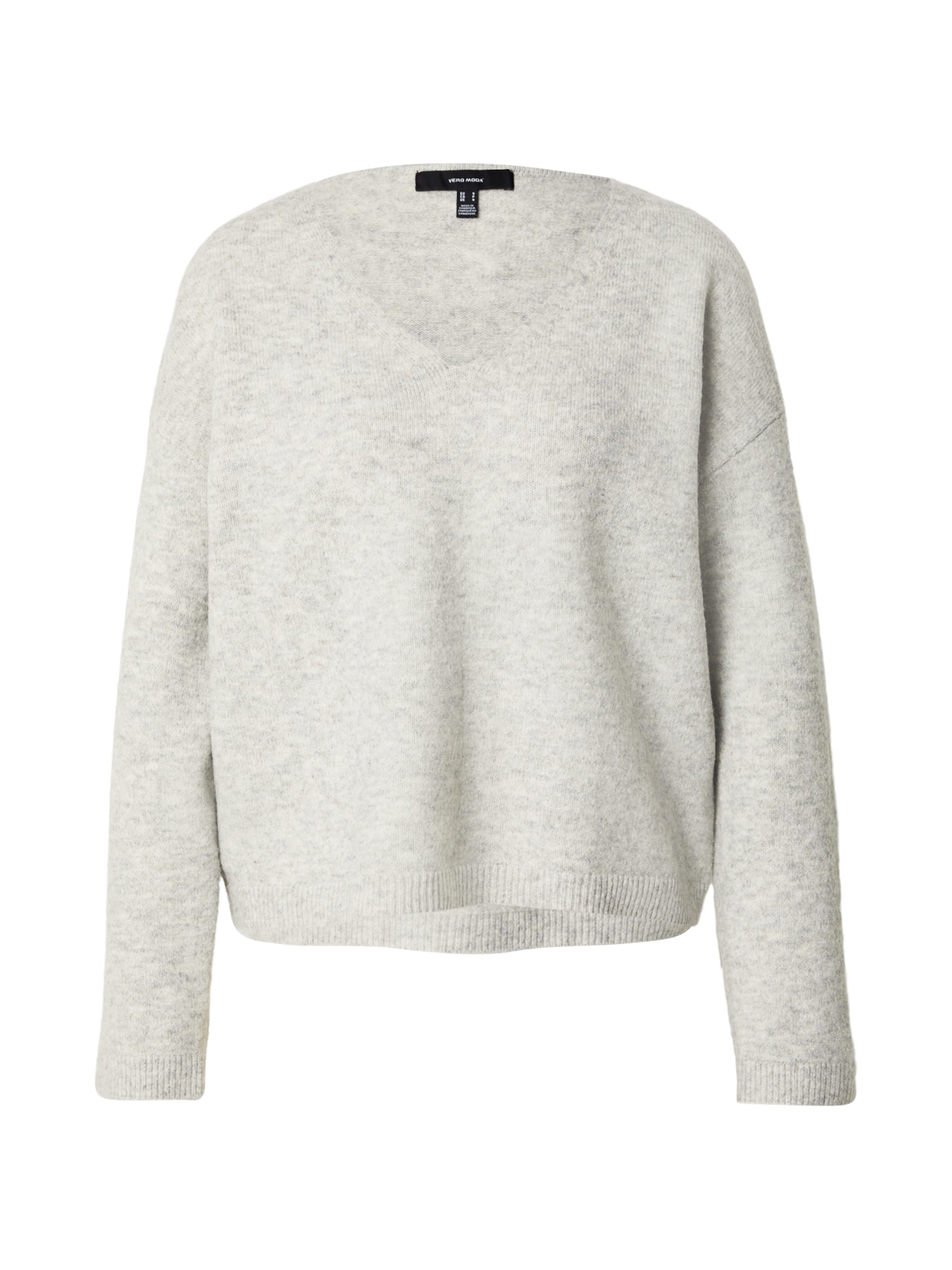 VERO MODA Sweater 'VMBESTI' in Grey: front