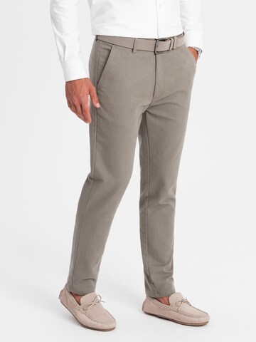 Ombre Slimfit Broek in Beige