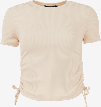 LELA T-shirt en beige, Vue avec produit