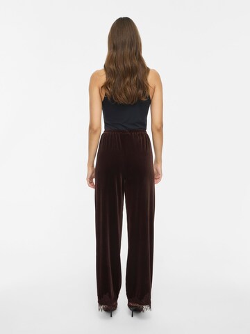 Wide Leg Pantalon 'LINDRA ' VILA en marron