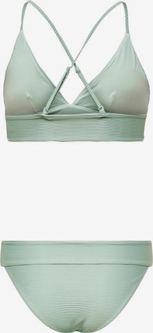 ONLY Triangle Bikini in Green