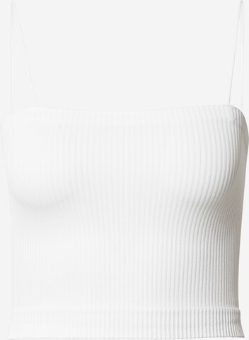 BDG Urban Outfitters - Top 'HARRIET' em branco: frente