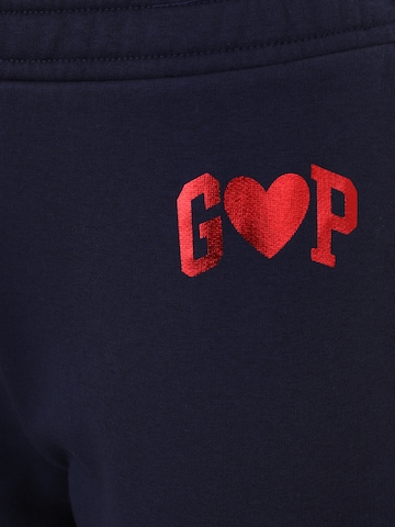 Gap Petite Normální Kalhoty – modrá