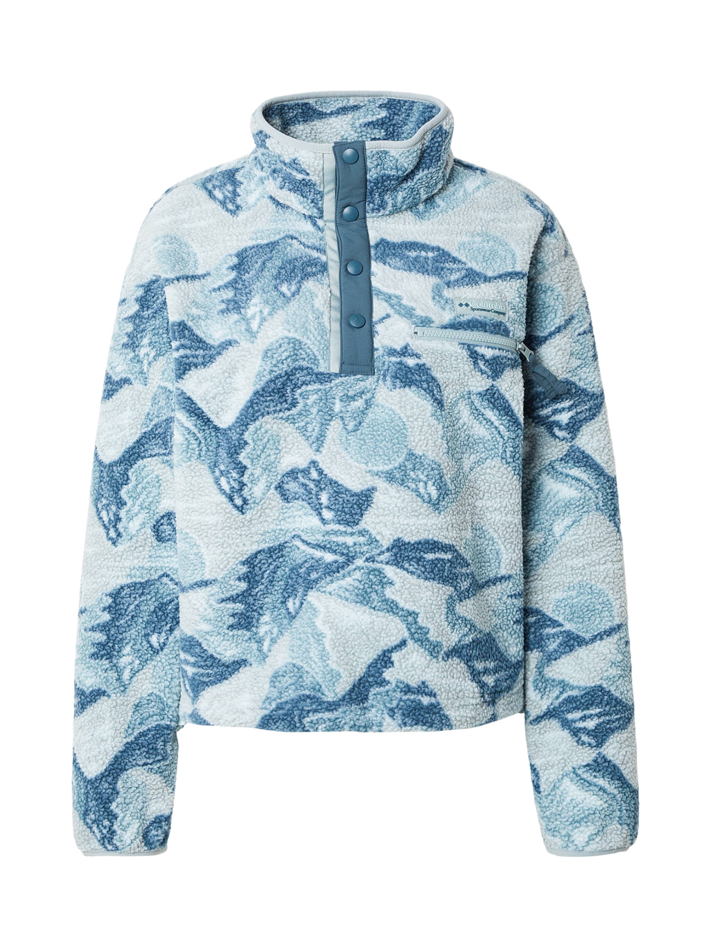 COLUMBIA Спортивная кофта 'Helvetia™ II' в Синий: спереди