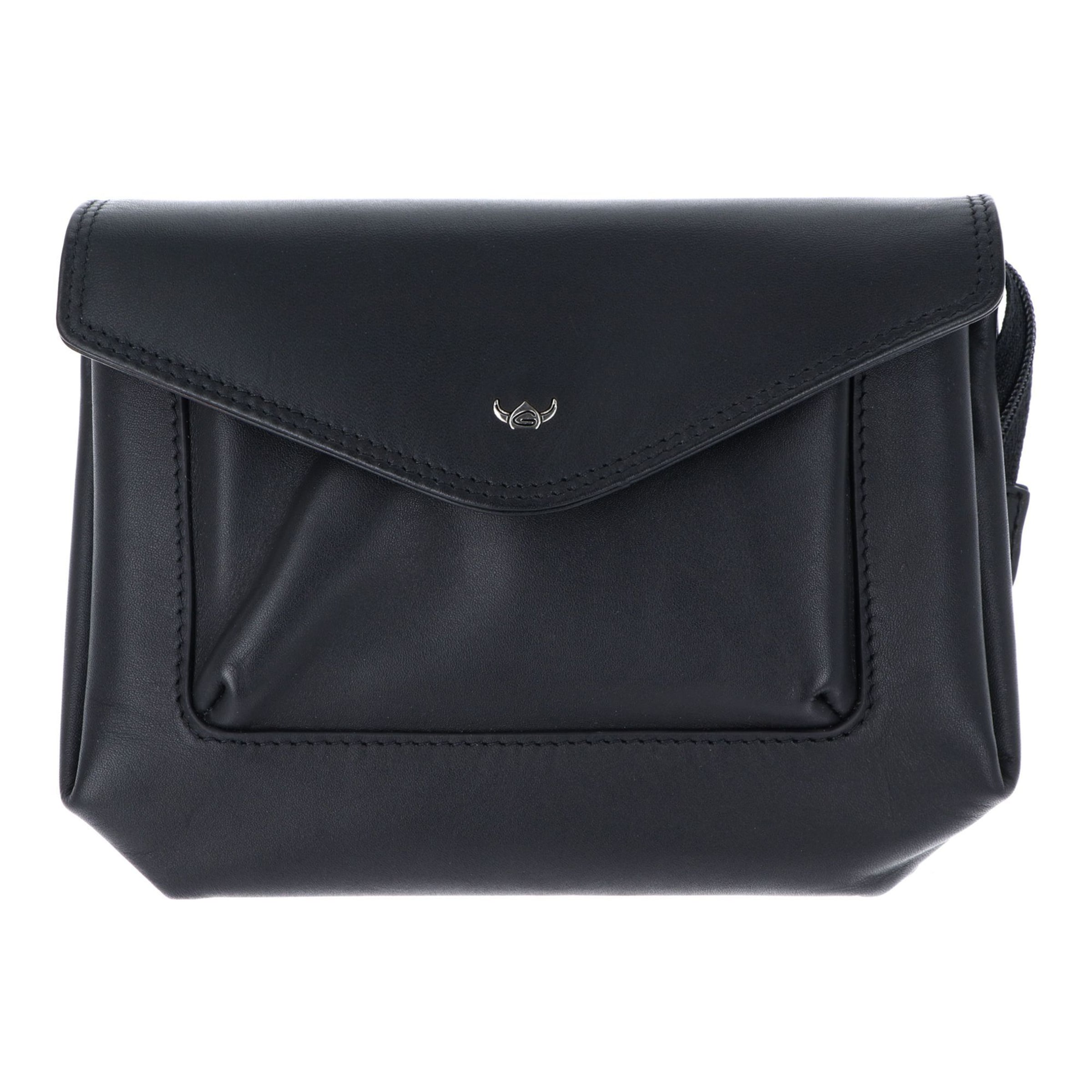 GOLDEN HEAD Wallet 'Polo' in Black: front