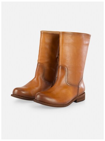 Felmini Wide Fit Boots 'Oderg W102' in Brown