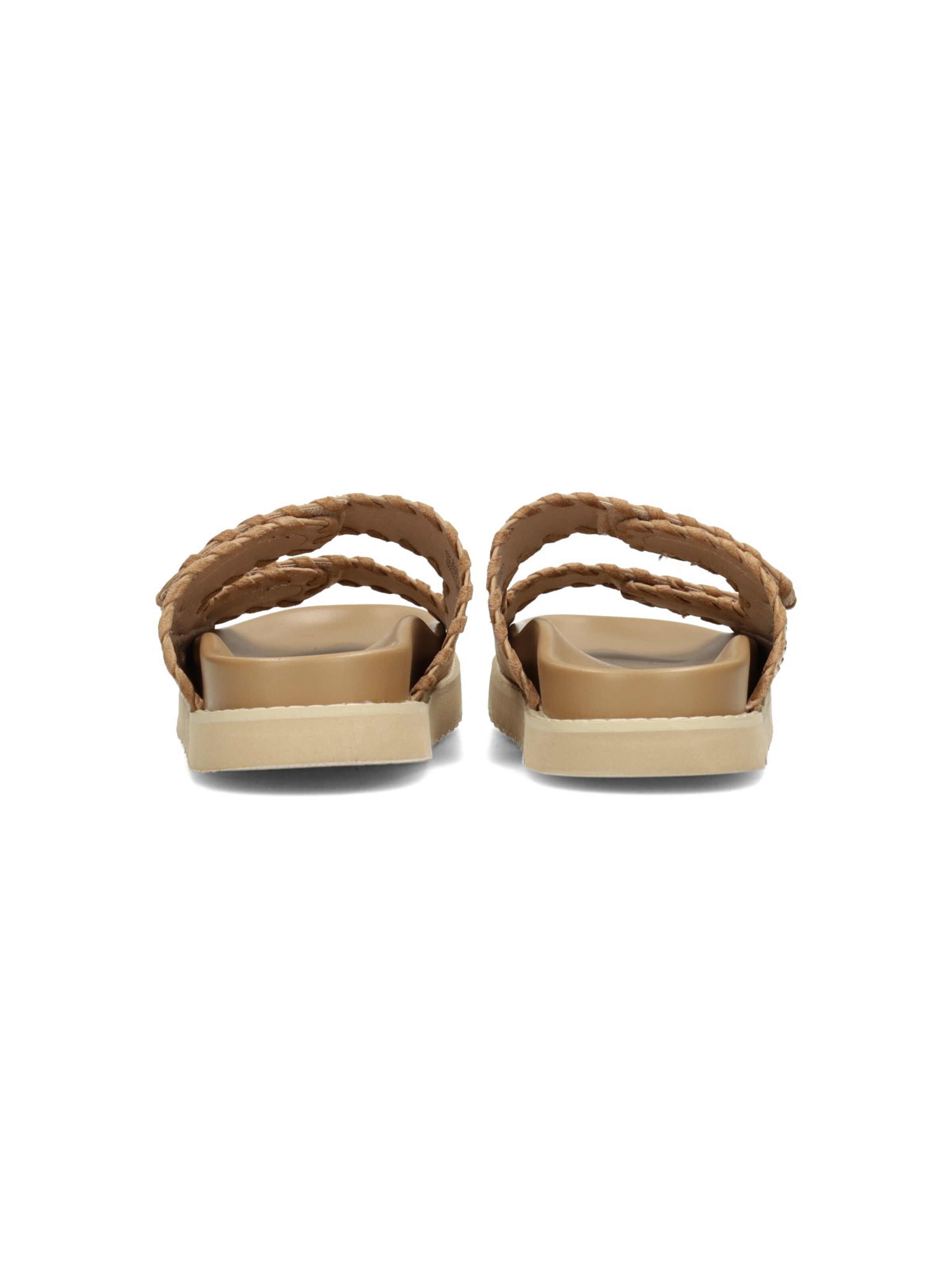 POSH by Poelman Strap Sandals 'Gaby' in Beige